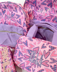 Lilac Hearts Backpack - My Pampered Life Seattle