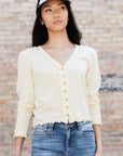 Carry On Ruffle Cardigan