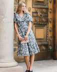Heritage Beauty Floral Ruffle Dress