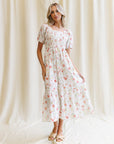 Romantic High Tea Midi Dress