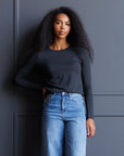 Essential Long Sleeve Crewneck Tee