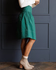 Trailblazer A-Line Skirt in Rain Forest
