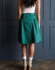 Trailblazer A-Line Skirt in Rain Forest