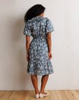 Heritage Beauty Floral Ruffle Dress