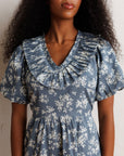 Heritage Beauty Floral Ruffle Dress
