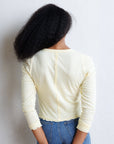 Carry On Ruffle Cardigan