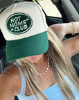 Hot Moms Club - Green Vintage Trucker Hat - My Pampered Life Seattle