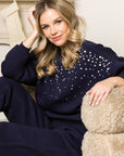 Frenna French Scuba Pearl Top - My Pampered Life Seattle