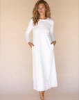 Claire LDS Temple Dress - Petite