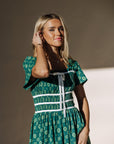 Foster Maxi Dress In Dark Green - My Pampered Life Seattle
