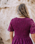Tayla Dress in Maroon