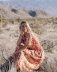 Gabby Maxi Dress in Red - My Pampered Life Seattle