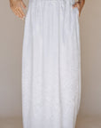 Hannah Temple Skirt in White - My Pampered Life Seattle