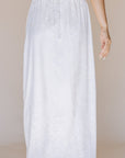 Hannah Temple Skirt in White - My Pampered Life Seattle