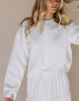 Marilee Temple Sweater in Ivory - My Pampered Life Seattle