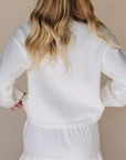 Marilee Temple Sweater in Ivory - My Pampered Life Seattle