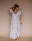 Bella Maxi Dress in White