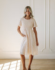 Maylee Dress in Peach - My Pampered Life Seattle