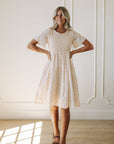 Maylee Dress in Peach - My Pampered Life Seattle