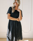 Maylee Dress in Black - My Pampered Life Seattle