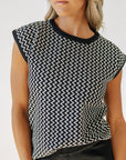 Allie Cap Sleeve & Sweat Set in Black - My Pampered Life Seattle