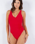 One PIece Ruched Side Swimsuit