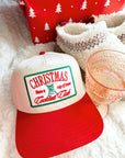 Christmas Cocktail Club - Red Vintage Trucker Hat - My Pampered Life Seattle