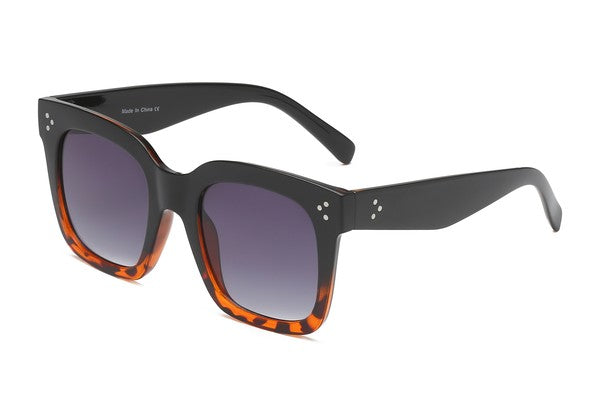 Unisex Square Flat Top Fashion Sunglasses - Online Only