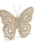 Detailed Butterfly Shelf Sitter (Set of 2)