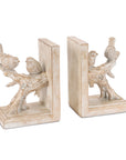 Bird on Branch Bookends (Set of 2)