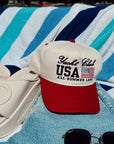 Yacht Club USA Vintage Trucker Hat