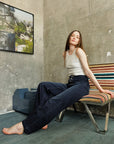 Artemis Vintage |Eco Friendly Ultra High Rise Slim Palazzo Sailor Jeans - My Pampered Life Seattle