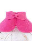 Foldable Wide Brim Bow Visor