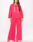 Francine French Scuba Pearl Hoodie - Light Colors