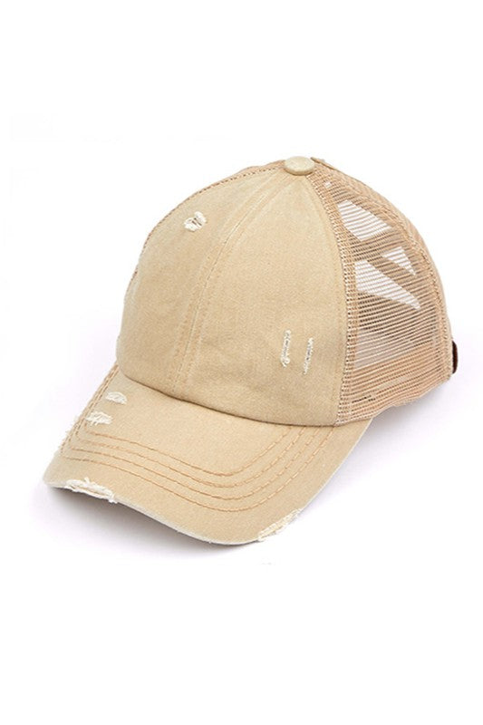 CC Criss-Cross Ponytail Caps