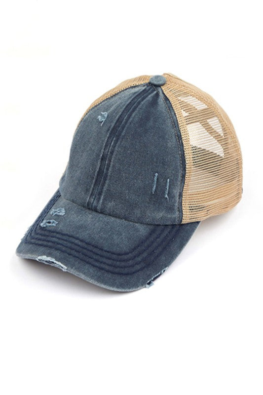 CC Criss-Cross Ponytail Caps