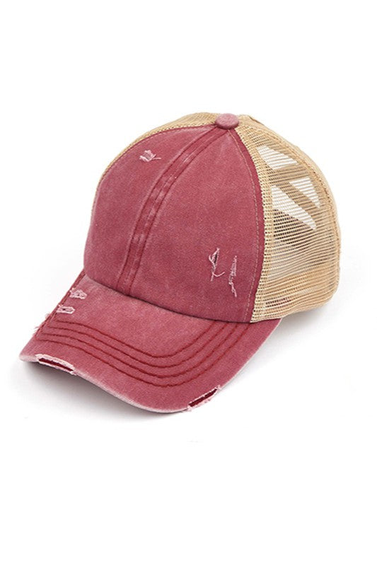 CC Criss-Cross Ponytail Caps