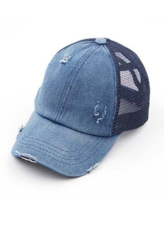 CC Criss-Cross Ponytail Caps