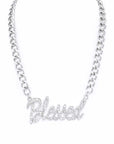 BLESSED Crystal Necklace Set