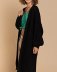 Classic and Chic Maxi Cardigan - Online Only