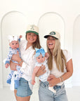 Hot Moms Club - Green Vintage Trucker Hat - My Pampered Life Seattle