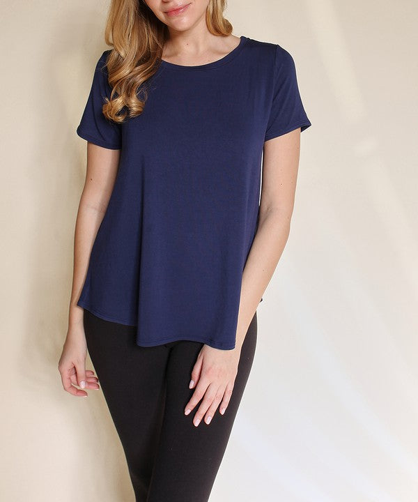 Fabina Bamboo Relaxed Fit Classic Top