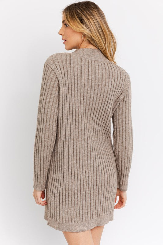 Gilli Turtle Neck Sweater Dress - Online Only