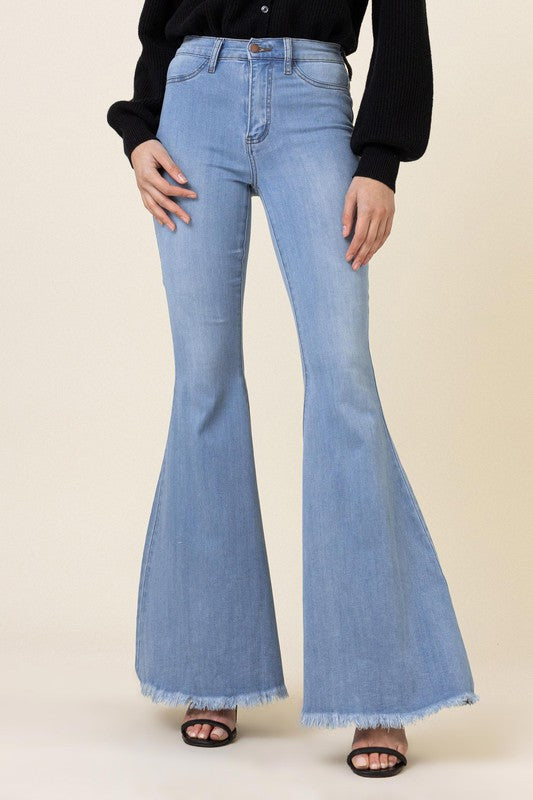 High Waisted Flare Jeans - Online Only – My Pampered Life Seattle