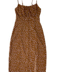 Miss Sparkling |Front Slit Maxi Dress