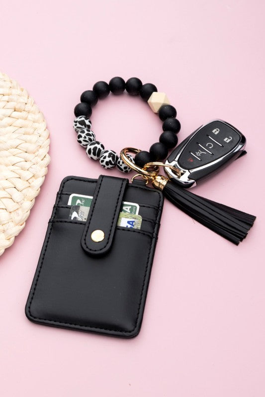 Silicone Key Ring Wallet Bracelet - Online Only – My Pampered Life Seattle