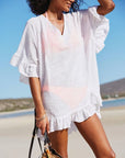 Ruffle Cover-up