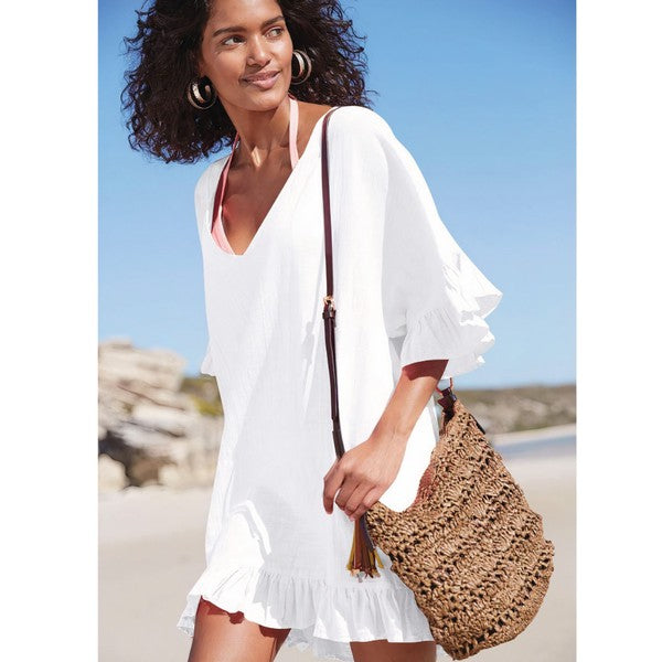 ClaudiaG Apparel Ruffle Cover-up