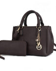 MKF Collection Ruth Satchel Bag with Wallet by Mia