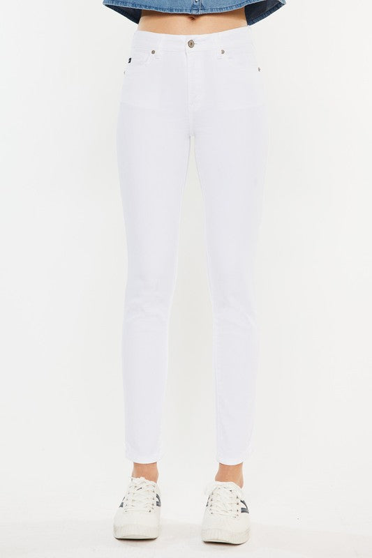 Kan Can USA High Rise Ankle Skinny Jeans